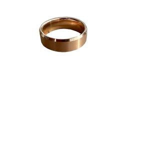 Tungsten Carbide Rose Gold Men’s Wedding Band 11